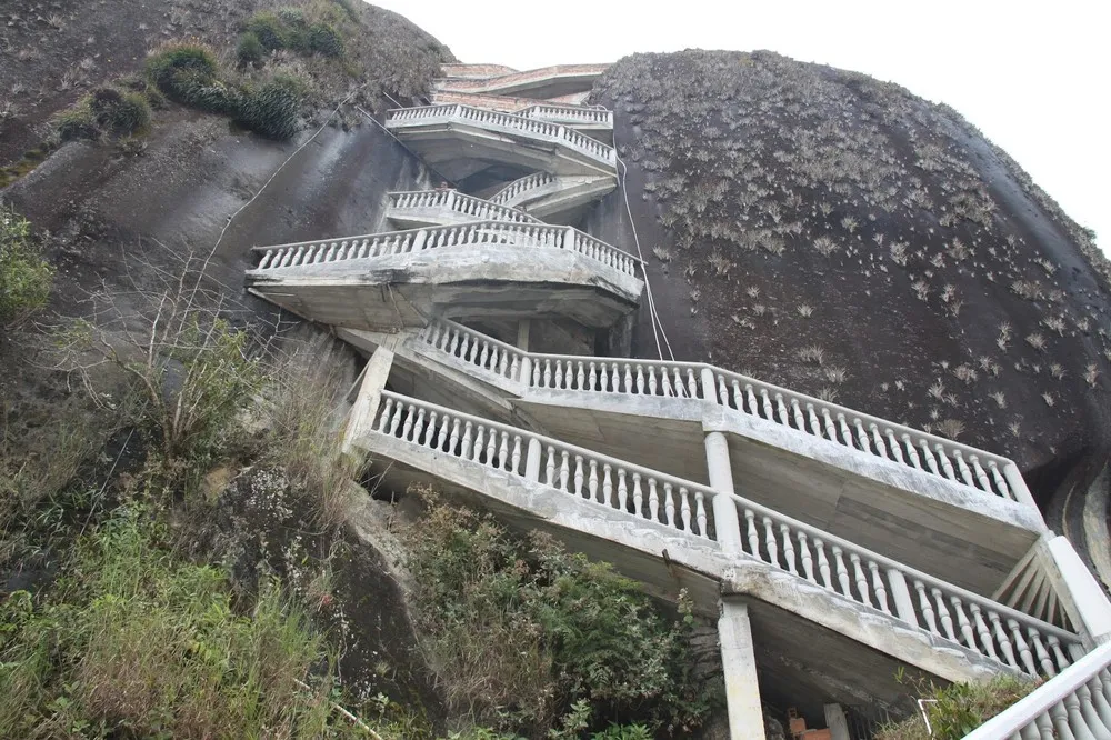 Guatape Rock in Colombia