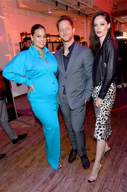 (L-R) Ashley Graham, Derek Blasberg, and Coco Rocha celebrate the launch of YouTube.com/Fashion on September 09, 2019 in New York City. (Photo by Brad Barket/Getty Images for YouTube)