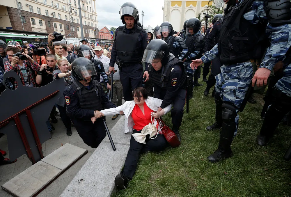 Anti-Government Rallies across Russia