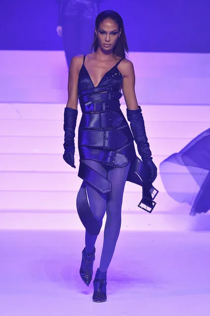 Joann Smalls walks the runway during the Jean-Paul Gaultier Haute Couture Spring/Summer 2020 show as part of Paris Fashion Week at Theatre Du Chatelet on January 22, 2020 in Paris, France. (Photo by Peter White/Getty Images)