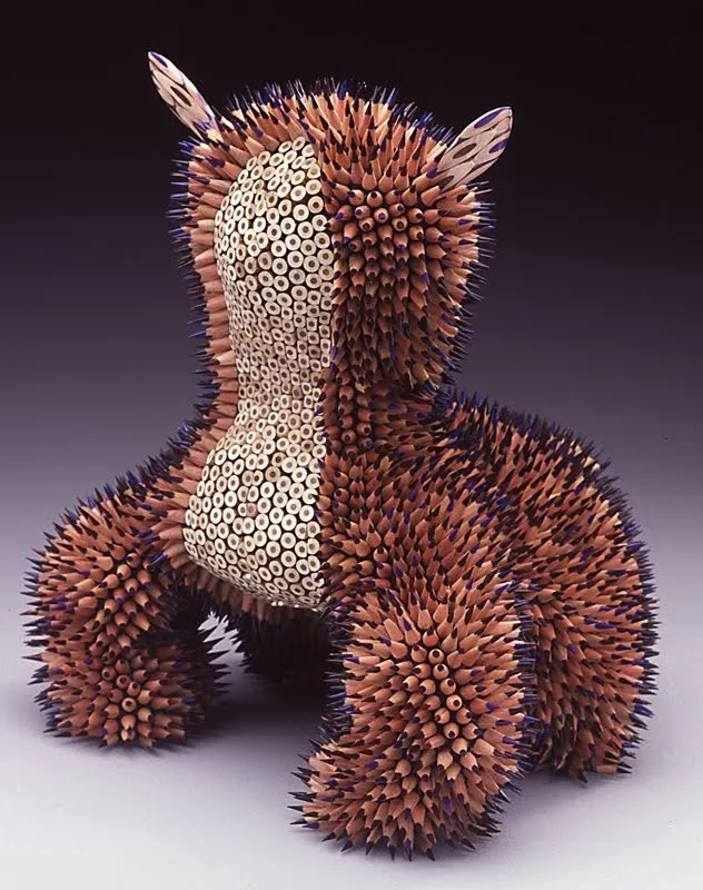 Pencil Sculptures – by Jennifer Maestre