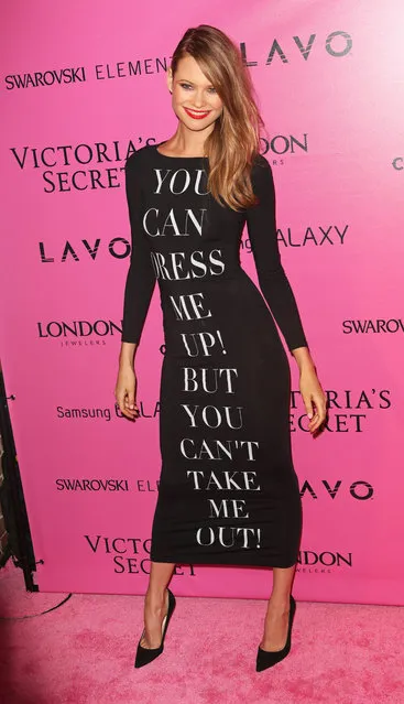 Model Behati Prinsloo attends the after party for the 2012 Victoria's Secret Fashion Show at Lavo NYC on November 7, 2012 in New York City. (Photo by Jim Spellman/WireImage)