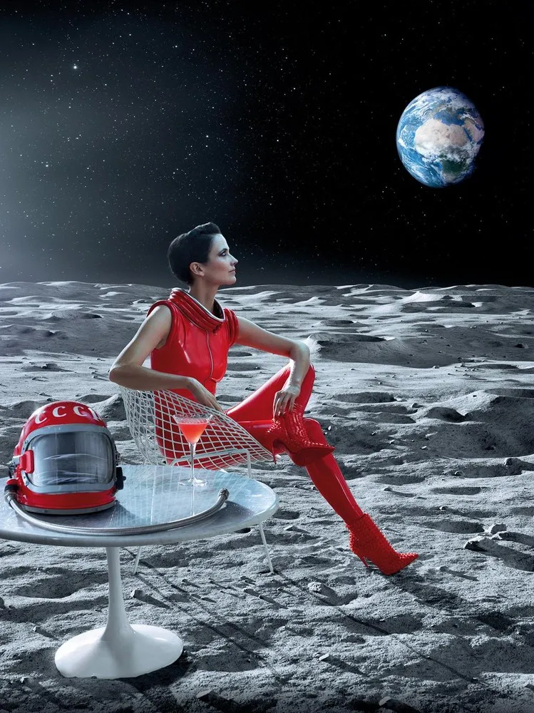 Eva Green Dazzles in Red in Campari Calendar 2015 Dubbed “Mythology Mixology”