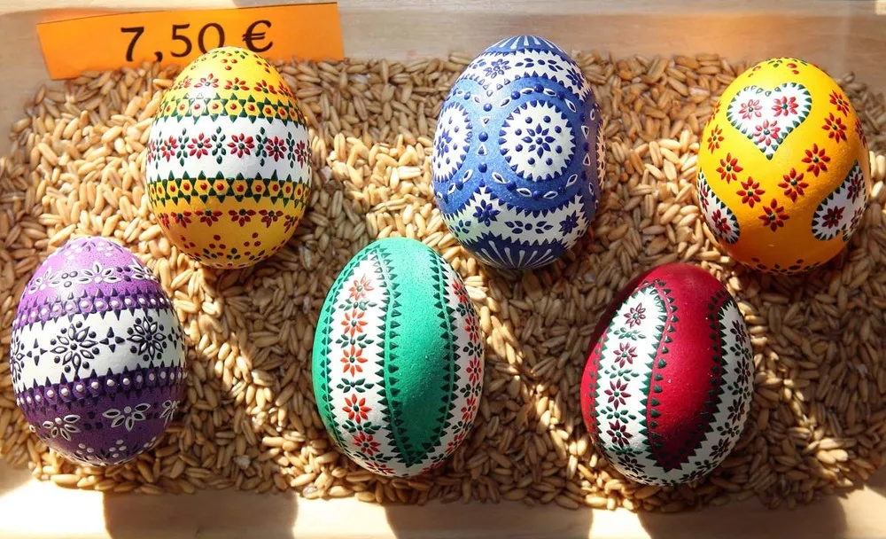 Sorbians Prepare Easter Eggs