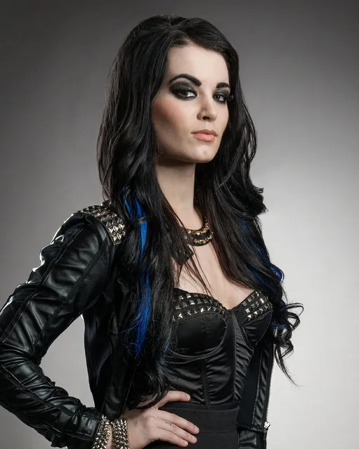 English professional wrestling personality Saraya-Jade Bevis, better known by the ring name Paige at WWE Tough Enough Season 6 on November 11, 2014. (Photo by Scott McDermott/USA Network/NBCU Photo Bank/NBCUniversal via Getty Images)