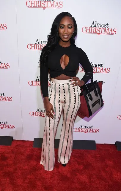  TV personality CoCo Griffin attends “Almost Christmas” Atlanta screening at Regal Cinemas Atlantic Station Stadium 16 on October 26, 2016 in Atlanta, Georgia. (Photo by Paras Griffin/Getty Images for Universal Pictures)