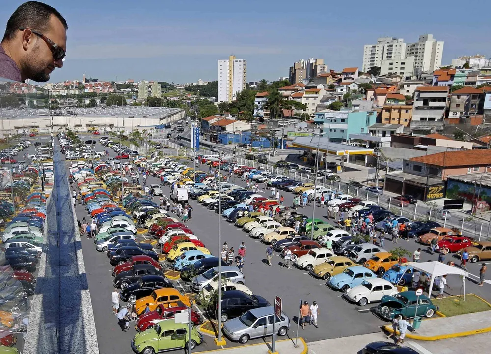 Volkswagen Beetle Owners' Meeting in Brazil