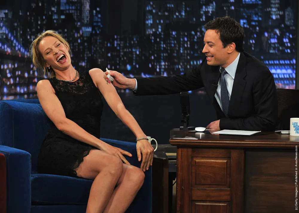 Celebrities Visit "Late Night With Jimmy Fallon" - April 8, 2011