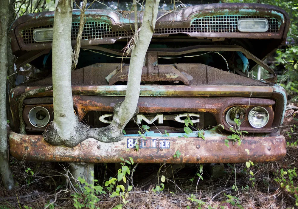 In Rural Georgia, a Junkyard of Classic Cars