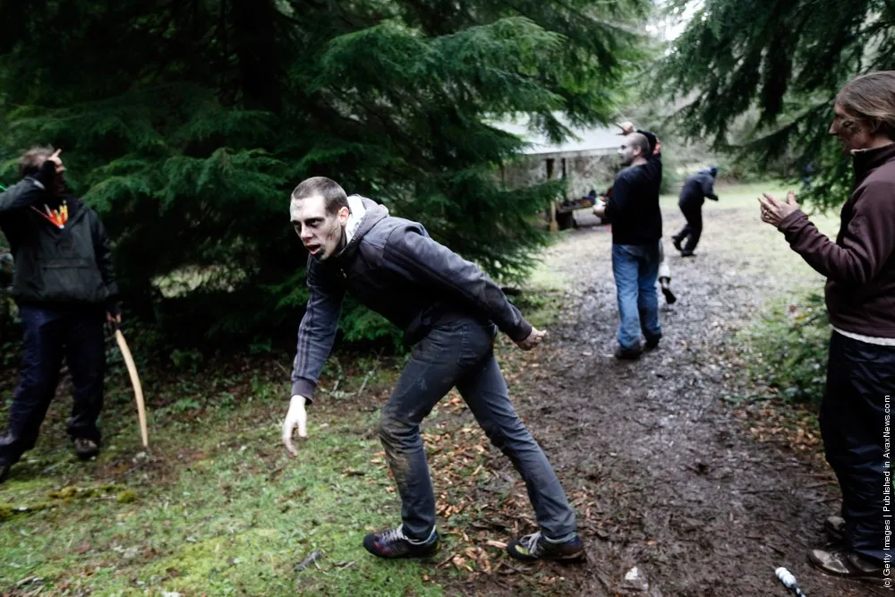 Zombie “Survival Class” Held In Oregon Forest