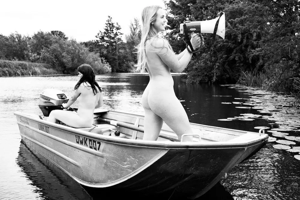 A Rowing Team who Bared All for a Charity Calendar