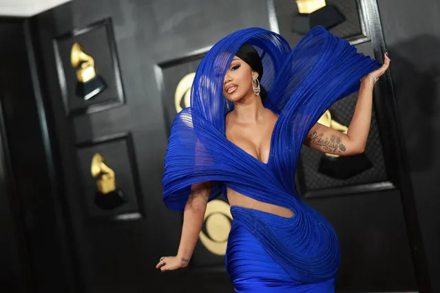 Cardi B attends the 65th GRAMMY Awards on February 05, 2023 in Los Angeles, California. (Photo by Matt Winkelmeyer/Getty Images for The Recording Academy)