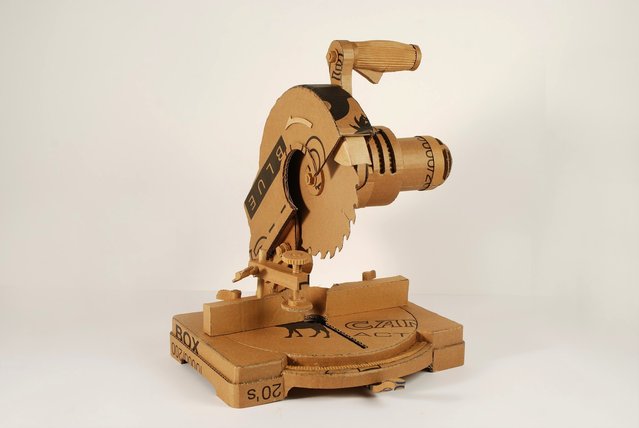 Cardboard Sculptures By Chris Gilmour