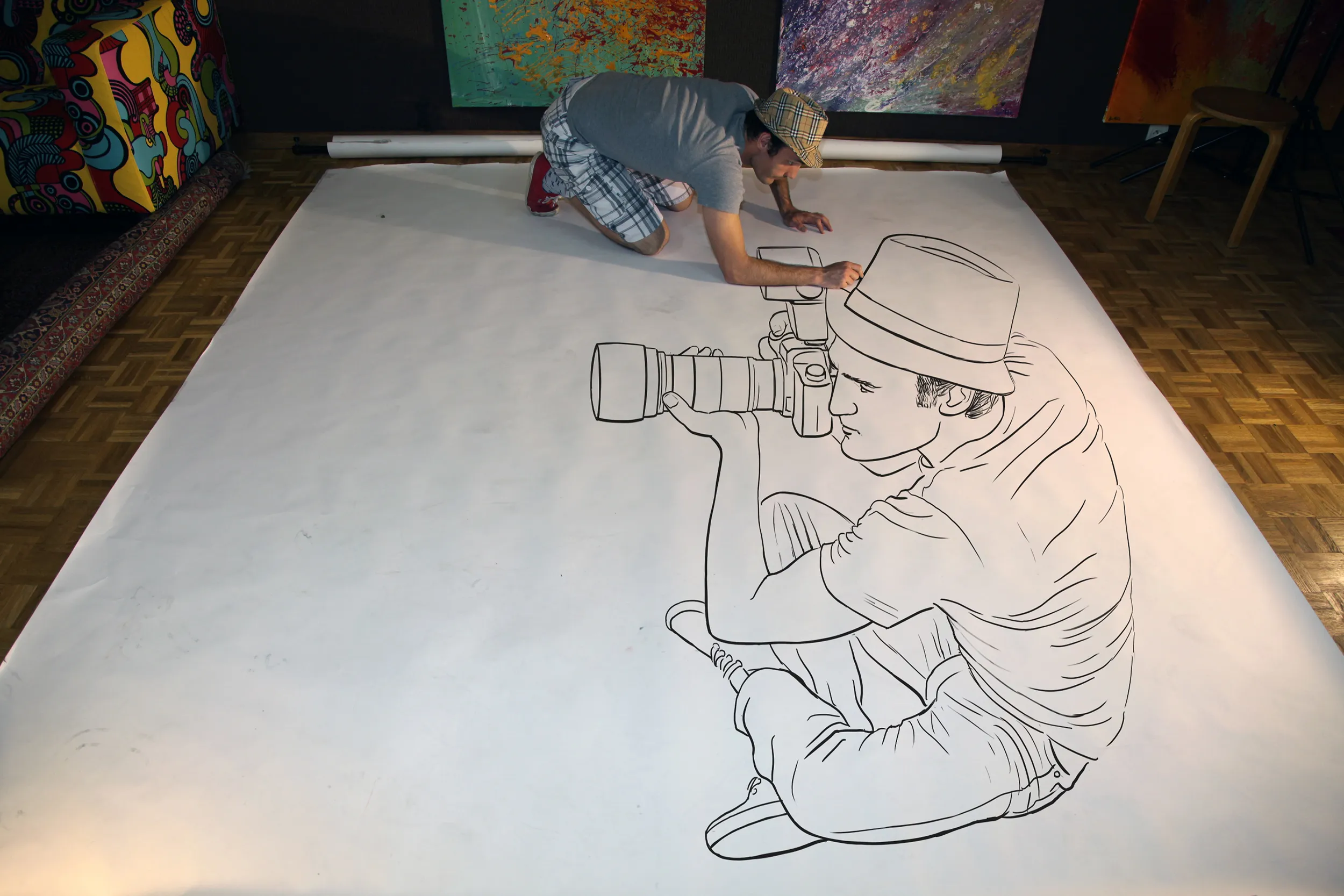 Нарисовать д картинки. Бельгийский художник Бен Гейне. 3д рисунки. 3d рисунки карандашом. Рисунки на а3 карандашом.