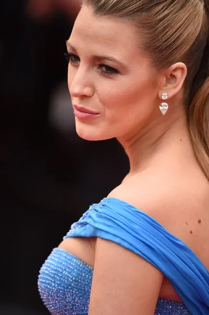 Blake Lively attends “The BFG (Le Bon Gros Geant – Le BGG)” premiere during the 69th annual Cannes Film Festival at the Palais des Festivals on May 14, 2016 in Cannes, France. (Photo by Ian Gavan/Getty Images)