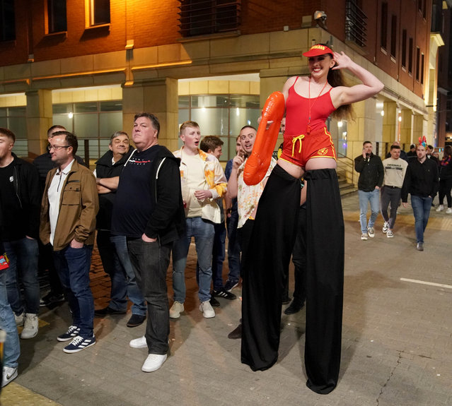 Revellers took to the bars and clubs of Birmingham, UK on Thursday night, April 6, 2023, knowing that they didn't have to go to work on Good Friday. (Photo by Roland Leon/News Group Newspapers Ltd)