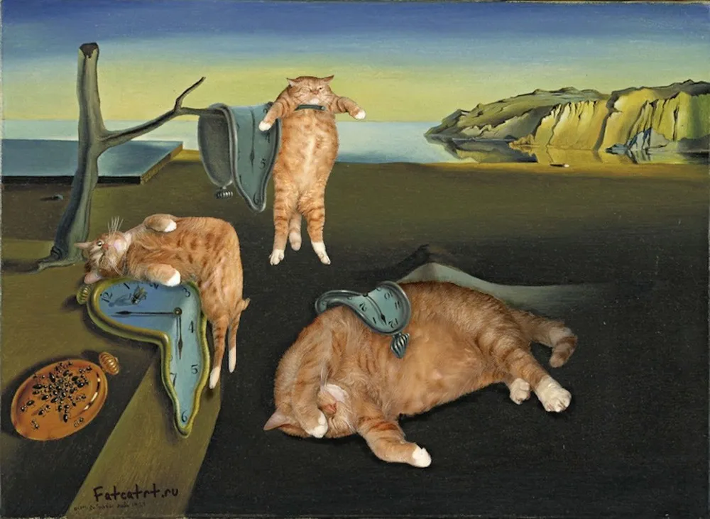 Cats in Art by Russian Digital Artist Svetlana Petrova