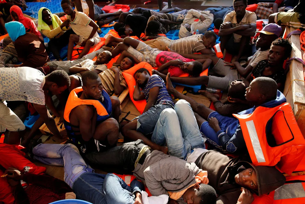 Rescue in the Mediterranean Sea