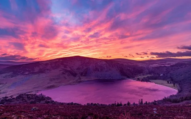 A view of the Sally Gap in Wicklow, Ireland on March 20, 2020. (Photo by Laszlo Geczo/INPHO/Rex Features/Shutterstock)