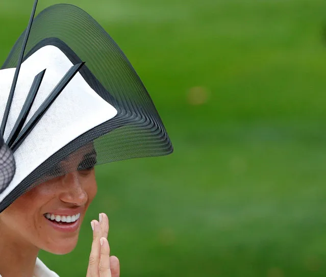 Meghan, Duchess of Sussex attends Royal Ascot Day 1 at Ascot Racecourse on June 19, 2018 in Ascot, United Kingdom. (Photo by Paul Childs/Reuters)