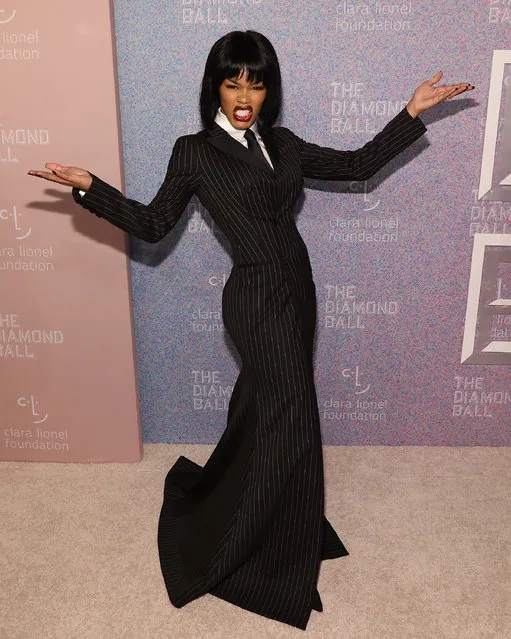 Teyana Taylor attends the 2018 Diamond Ball at Cipriani Wall Street on September 13, 2018 in New York City. (Photo by Taylor Hill/WireImage)