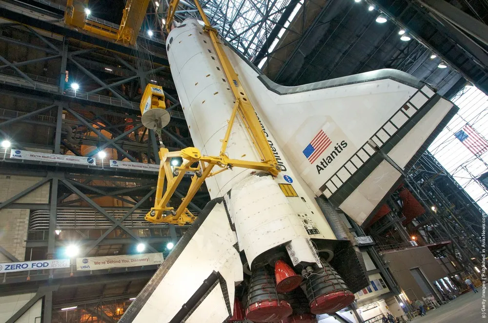 Shuttle Atlantis Is Prepared For Its Final Launch In July