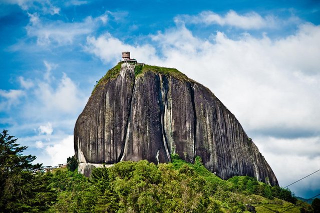 Guatape Rock In Colombia