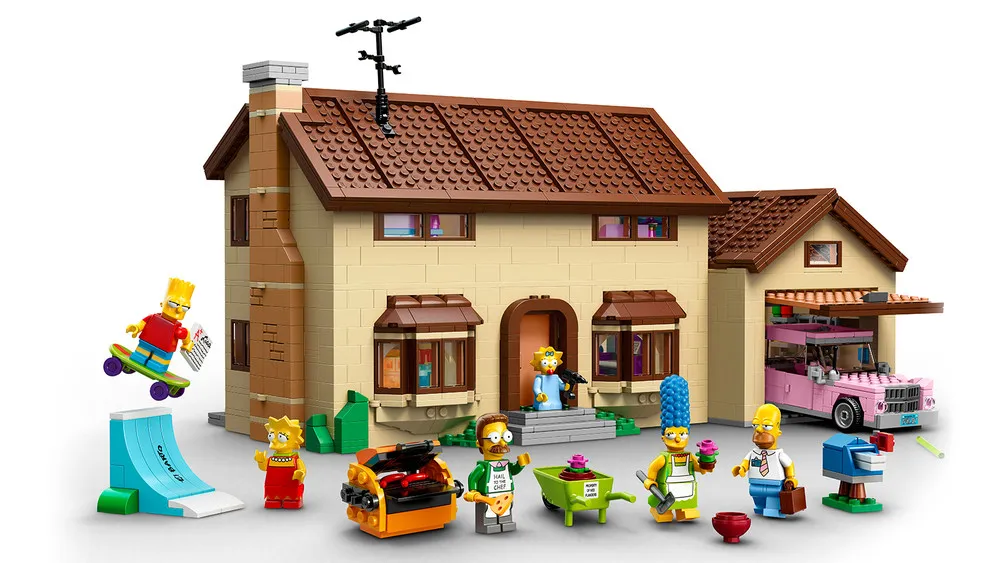 Official the Simpsons LEGO Set