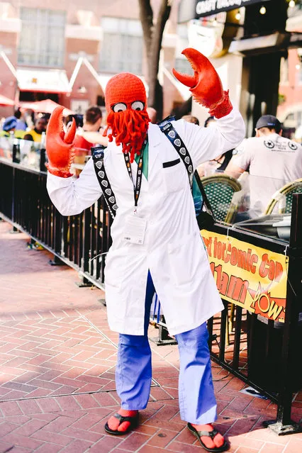 A cosplayer attends the 2019 Comic-Con International  on July 18, 2019 in San Diego, California. (Photo by Matt Winkelmeyer/Getty Images)
