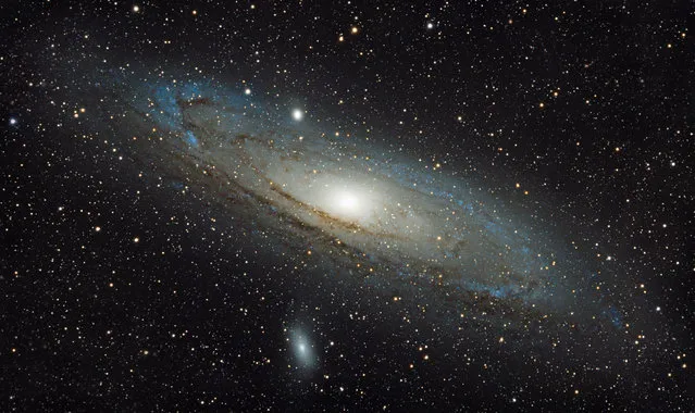 M31 Andromeda Galaxy, by Tom Mogford. Highly commended: Young Astronomy Photographer of the Year. (Photo by Tom Mogford/Astronomy Photographer of the Year)