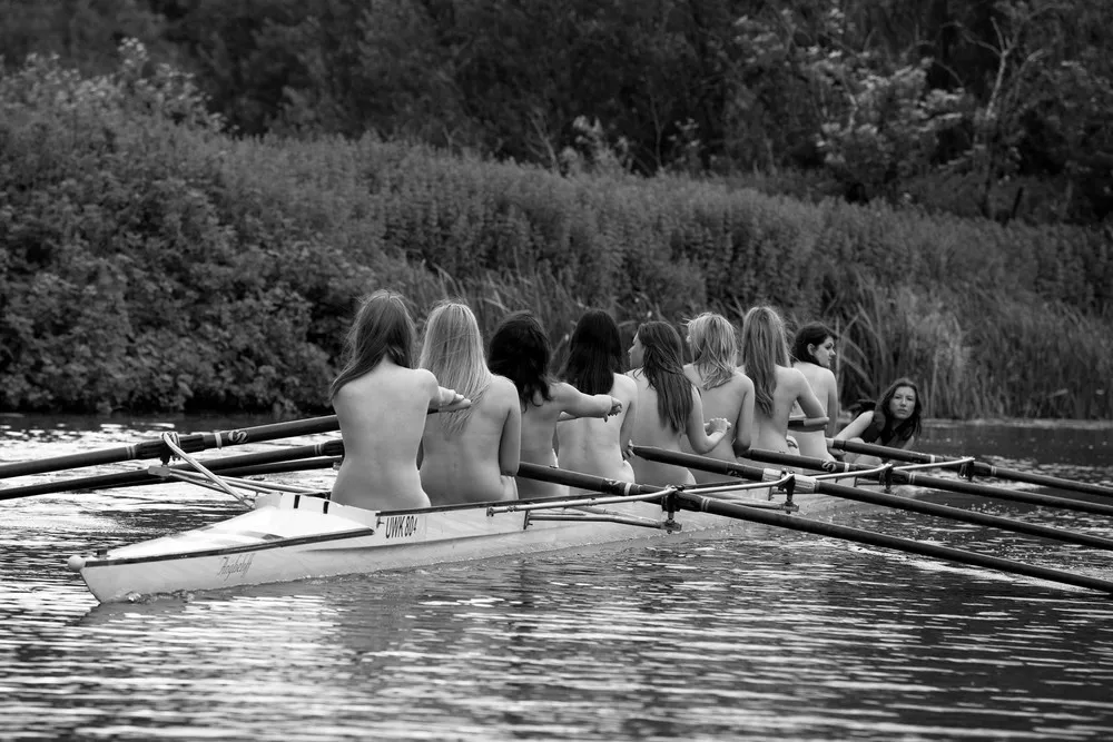 A Rowing Team who Bared All for a Charity Calendar