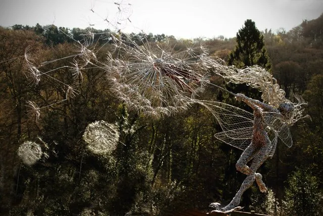 Fantasy Wire Fairies Sculptures By Robin Wight