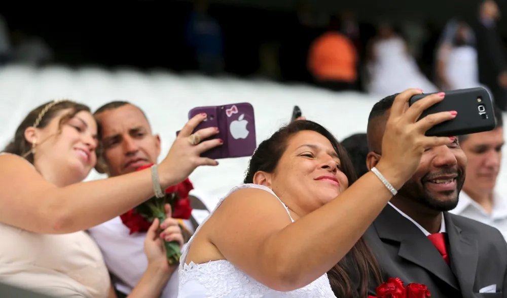 Mass Wedding Ceremony in Sao Paulo