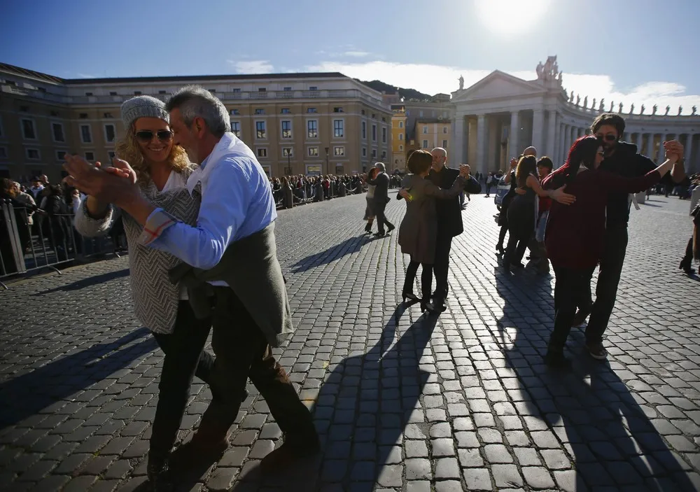 Mass Tango for Pope's 78th Birthday