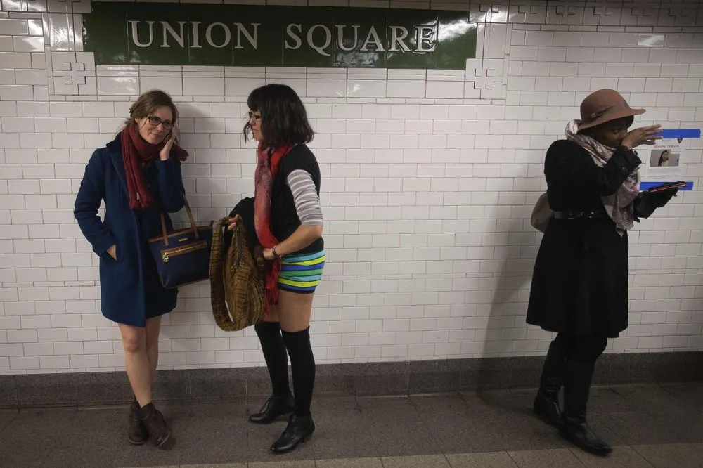 No Pants Subway Ride 2015, Part 2/2
