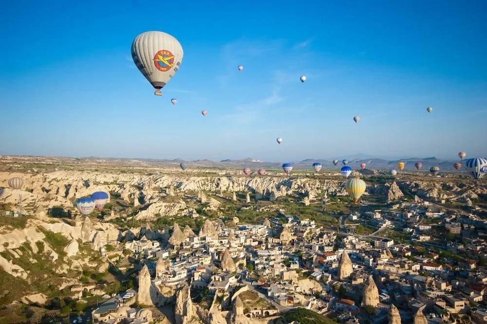 Hot Air Balloon at Cappadocia, Turkey