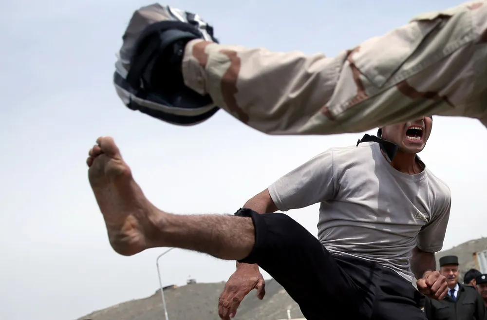 Afghanistan's Interior Ministry Special Forces Military Exercise