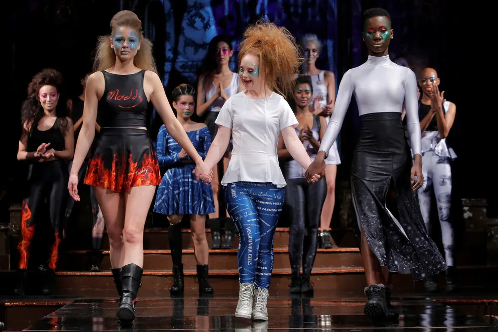 Model with Down Syndrome Launches Design Label at NY Fashion Week