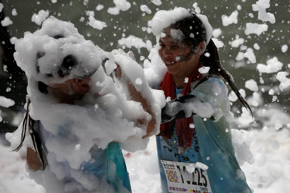 Love Foam Run Race in Taiwan