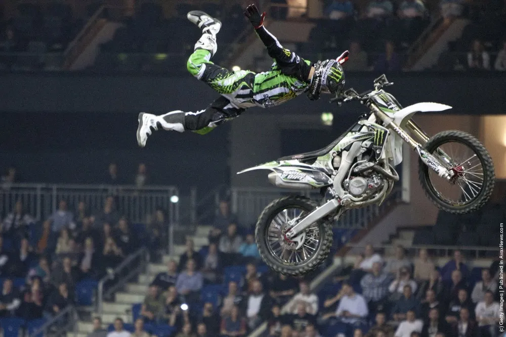 “Night of the Jumps” Motocross Acrobatics