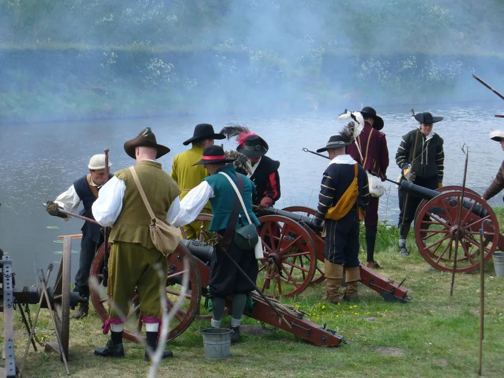 Fort Bourtange In Netherlands