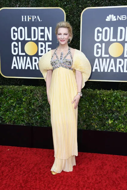 Cate Blanchett attends the 77th Annual Golden Globe Awards at The Beverly Hilton Hotel on January 05, 2020 in Beverly Hills, California. (Photo by Jon Kopaloff/Getty Images)