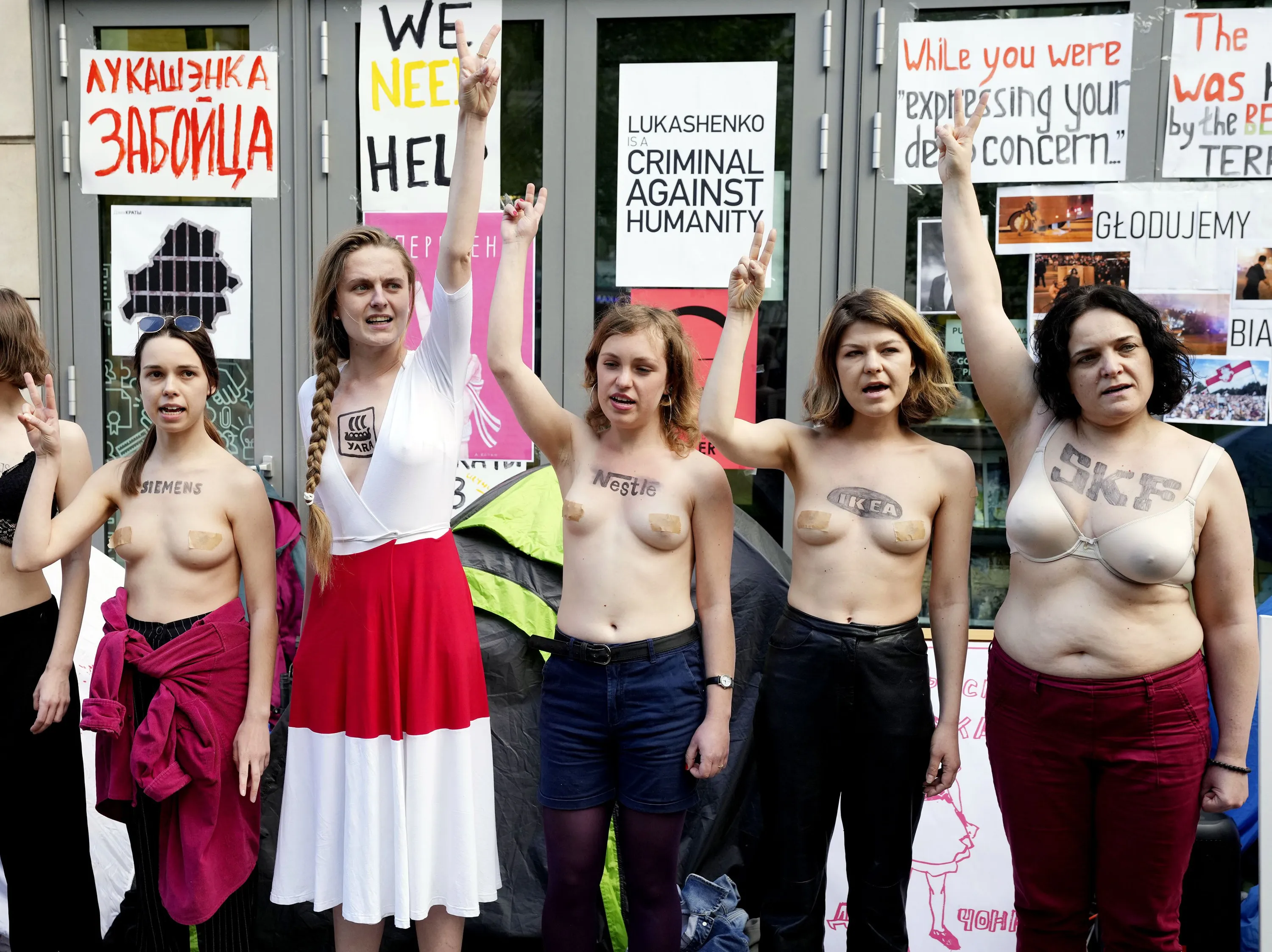 протест голых женщинах фото 71