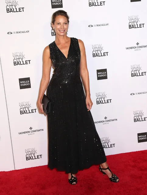 American fashion model Christy Turlington attends the New York City Ballet 2023 Fall Fashion Gala at David H. Koch Theater, Lincoln Center on October 05, 2023 in New York City. (Photo by AFF-USA/Rex Features/Shutterstock)