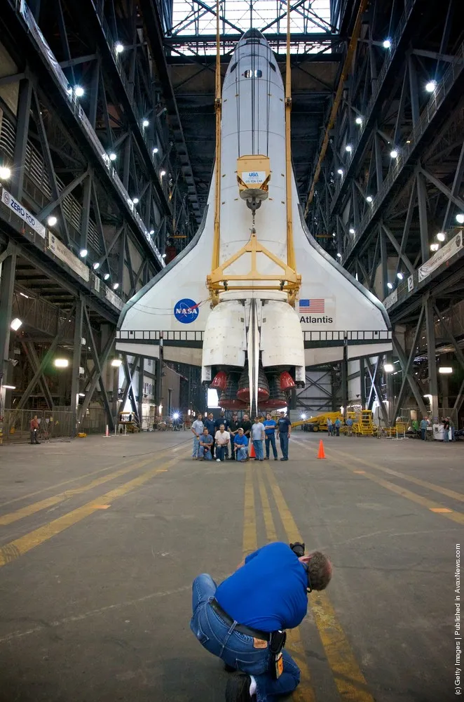 Shuttle Atlantis Is Prepared For Its Final Launch In July