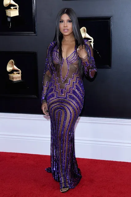 Toni Braxton attends the 61st Annual GRAMMY Awards at Staples Center on February 10, 2019 in Los Angeles, California. (Photo by Amy Sussman/FilmMagic)