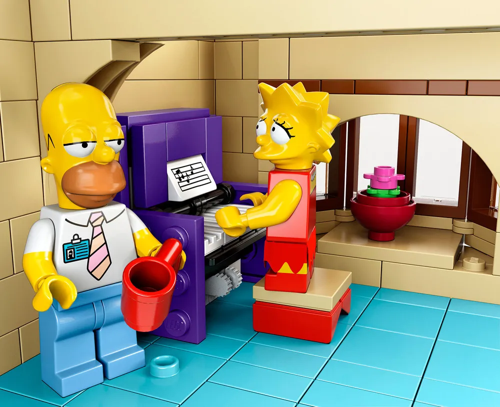 Official the Simpsons LEGO Set