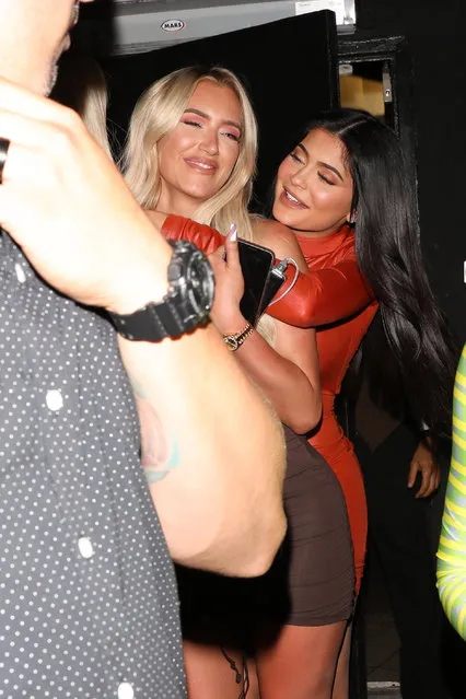 Stassie Karanikolaou and Kylie Jenner are seen on June 30, 2019 in Los Angeles, California. (Photo by The Mega Agency)