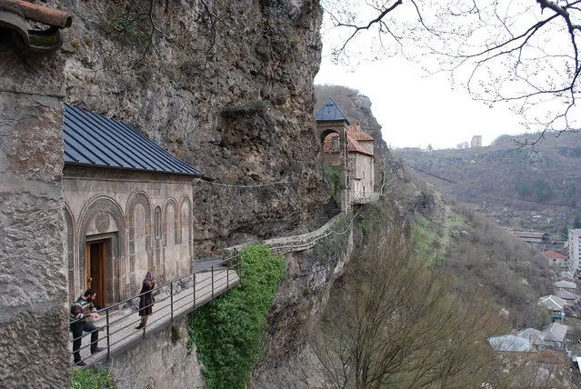 Katskhi Pillar In Georgia