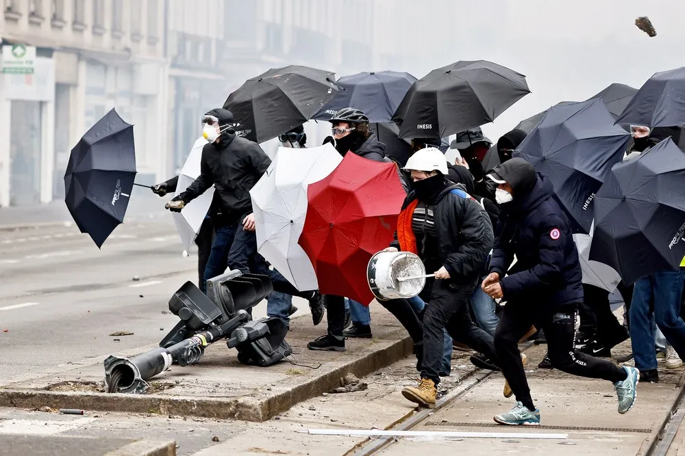 Some Photos: Under an Umbrella